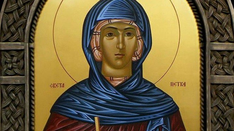 Икона на св. Петка Търновска за Петковден